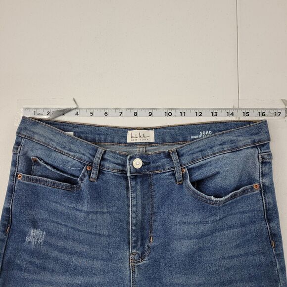 Soho Women's Boot Cut Jeans - Blue - Picture 5 of 13